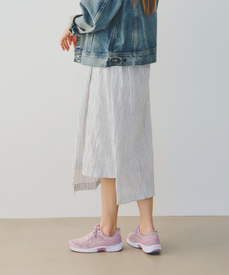 【オーソフィート】キタ ミディアム/ローズ テキスタイル/シューズ レディース/Orthofeet KITA[伝票入]詳細画像11