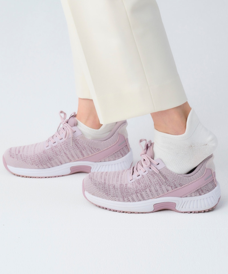 【オーソフィート】キタ ワイド/ローズ テキスタイル/シューズ レディース/Orthofeet詳細画像15