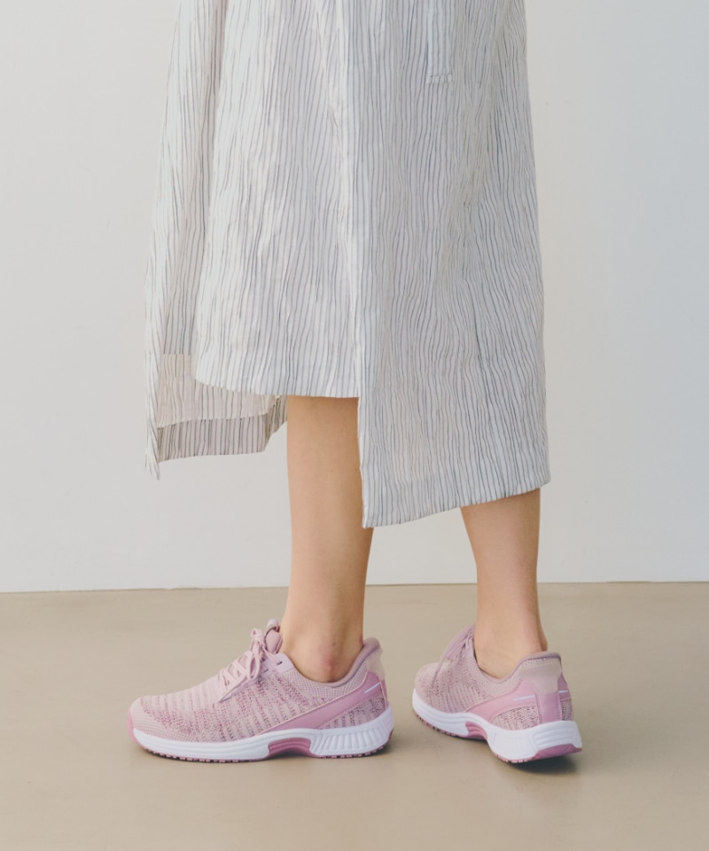 【オーソフィート】キタ ワイド/ローズ テキスタイル/シューズ レディース/Orthofeet