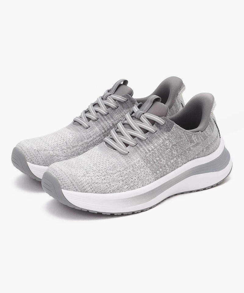 【オーソフィート】ニラ ミディアム/ライトグレー テキスタイル/シューズ レディース/Orthofeet詳細画像9