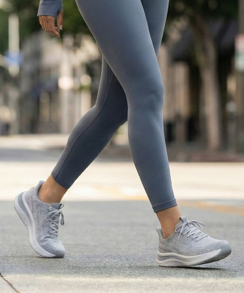 【オーソフィート】ニラ ワイド/ライトグレー テキスタイル/シューズ レディース/Orthofeet詳細画像14