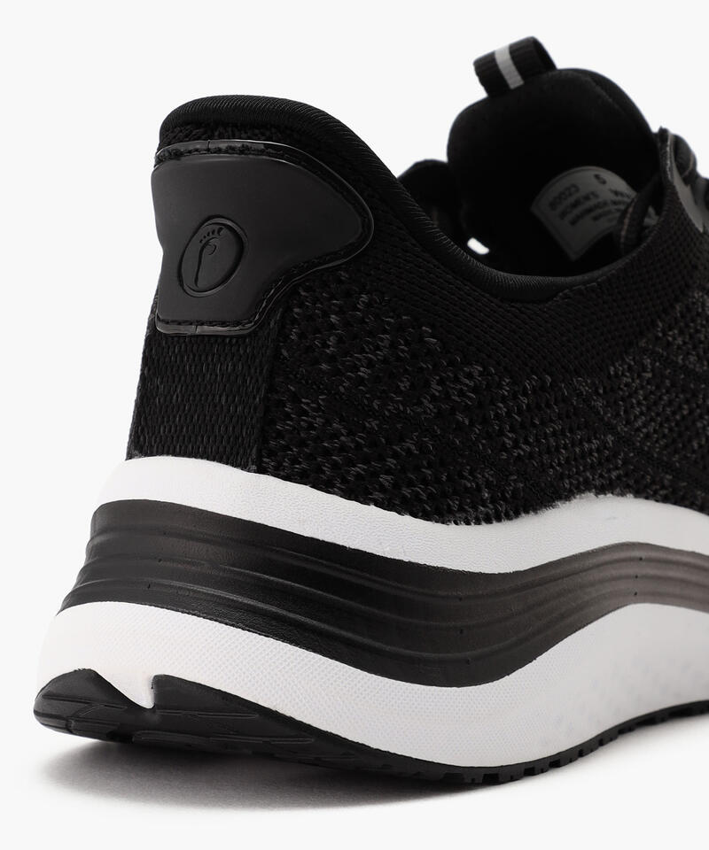 【オーソフィート】ニラ ワイド/ブラック テキスタイル/シューズ レディース/Orthofeet詳細画像5