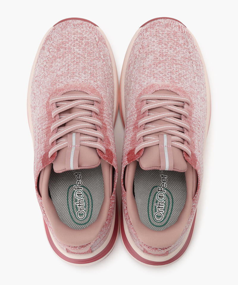 【オーソフィート】ニラ ミディアム/レッド テキスタイル/シューズ レディース詳細画像6