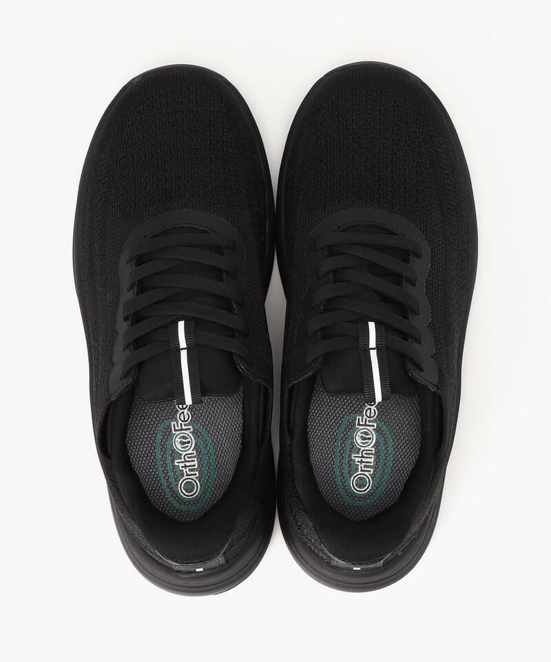 【オーソフィート】ニラ ワイド/ブラック テキスタイル/シューズ レディース/Orthofeet[伝票入]詳細画像6