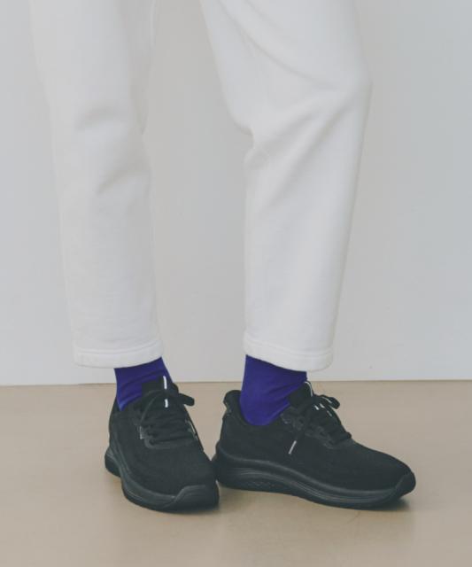 【オーソフィート】ニラ ワイド/ブラック テキスタイル/シューズ レディース/Orthofeet[伝票入]