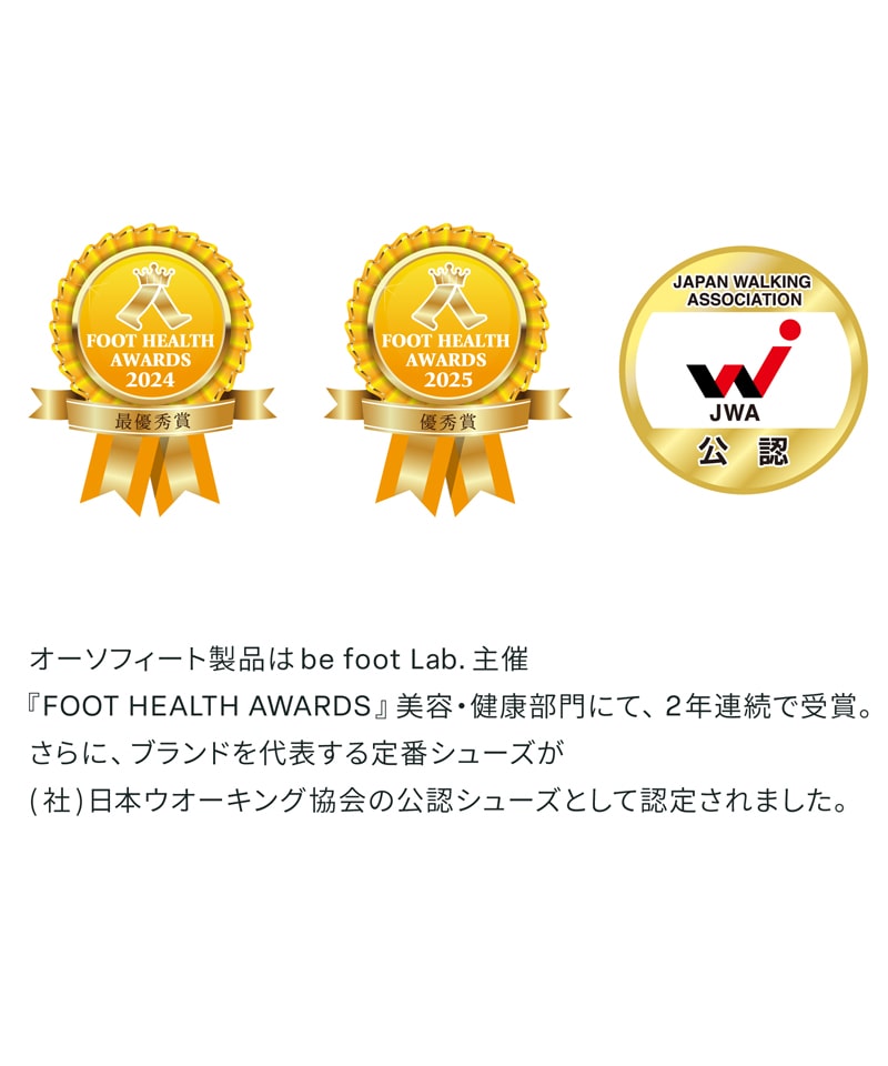 【オーソフィート】ニラ ミディアム/ブロンド テキスタイル/シューズ レディース/Orthofeet詳細画像15