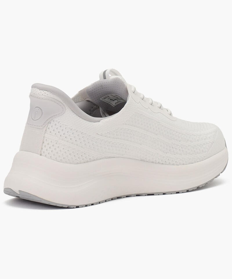 【オーソフィート】ニラ ワイド/ホワイト テキスタイル/シューズ レディース/Orthofeet[伝票入]詳細画像3