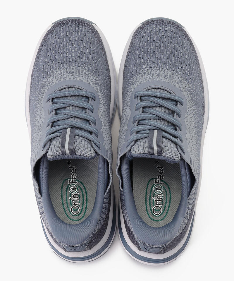 【オーソフィート】ニラ ミディアム/スレートブルー テキスタイル/シューズ レディース詳細画像6