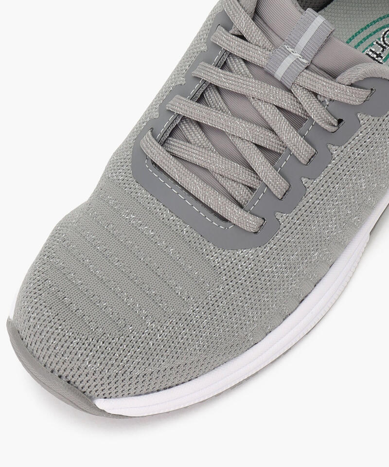 【オーソフィート】キタ ミディアム/グレーグリッター テキスタイル/シューズ レディース詳細画像4