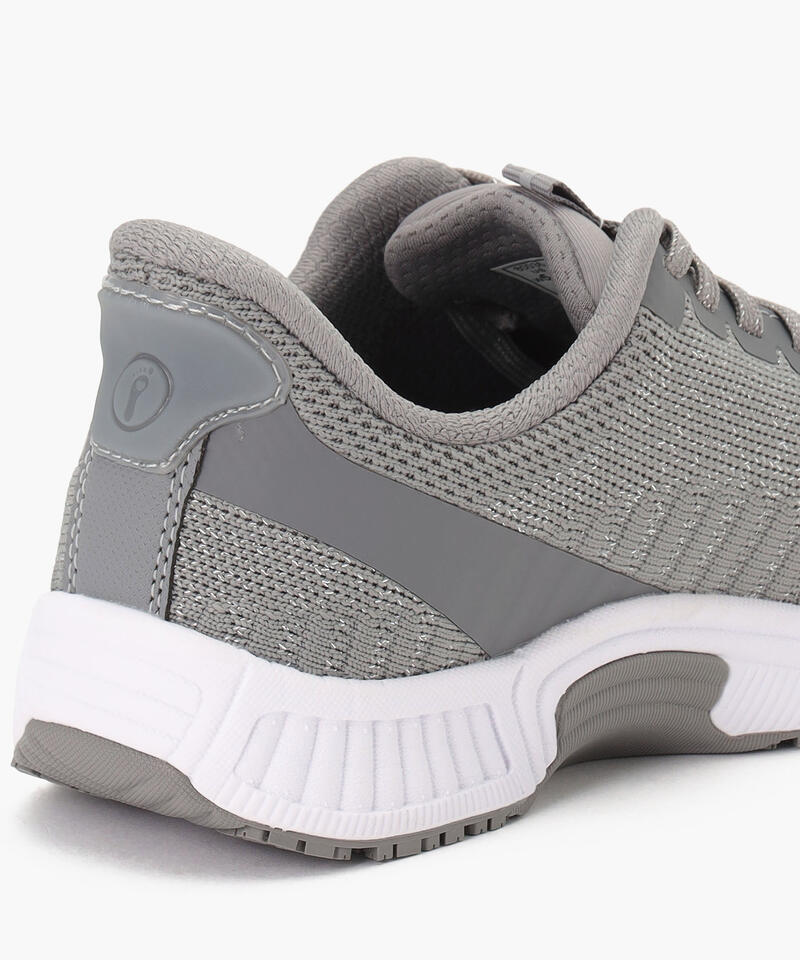 【オーソフィート】キタ ワイド/グレーグリッター テキスタイル/シューズ レディース詳細画像5