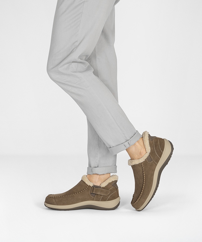 【オーソフィート】ロリン ミディアム/ライトブラウン スエードレザー/シューズ レディース詳細画像11