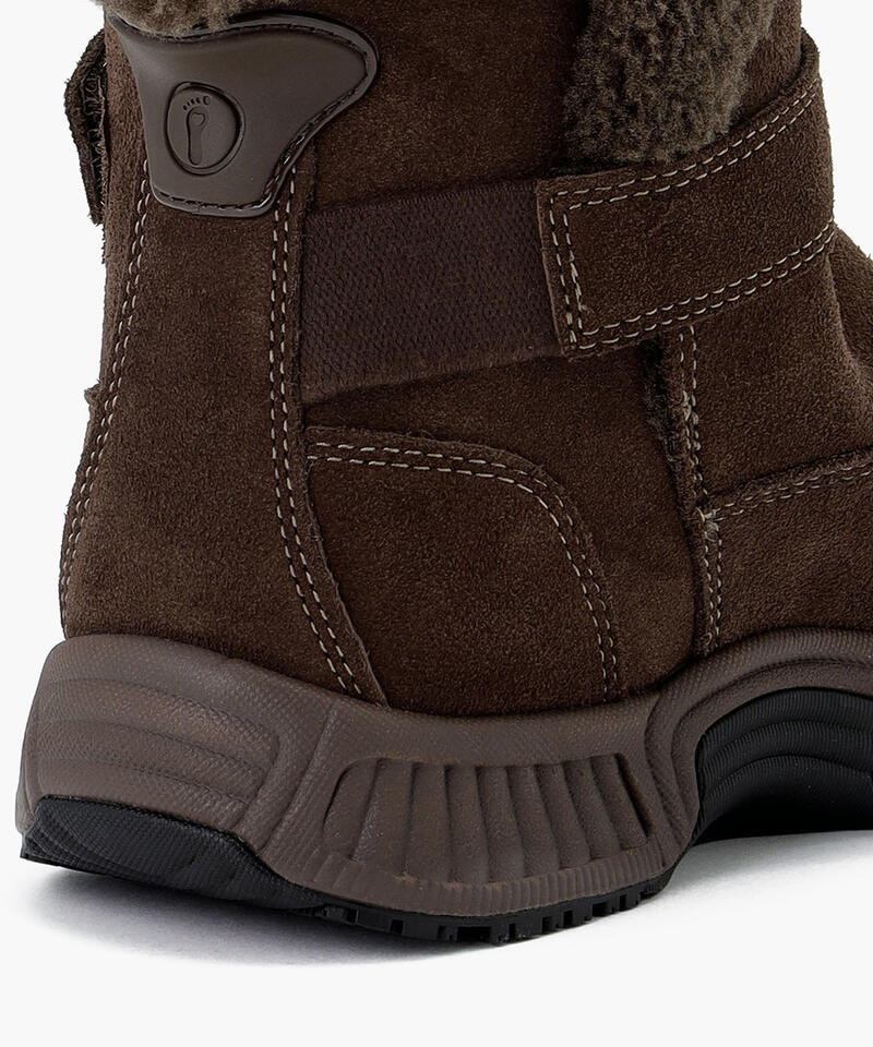 【オーソフィート】ブリス ミディアム/ブラウン スエードレザー/ブーツ レディース[伝票入]詳細画像5