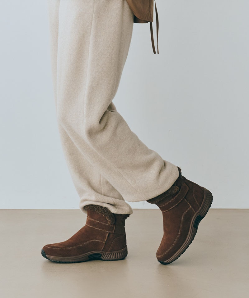 【オーソフィート】ブリス ミディアム/ブラウン スエードレザー/ブーツ レディース