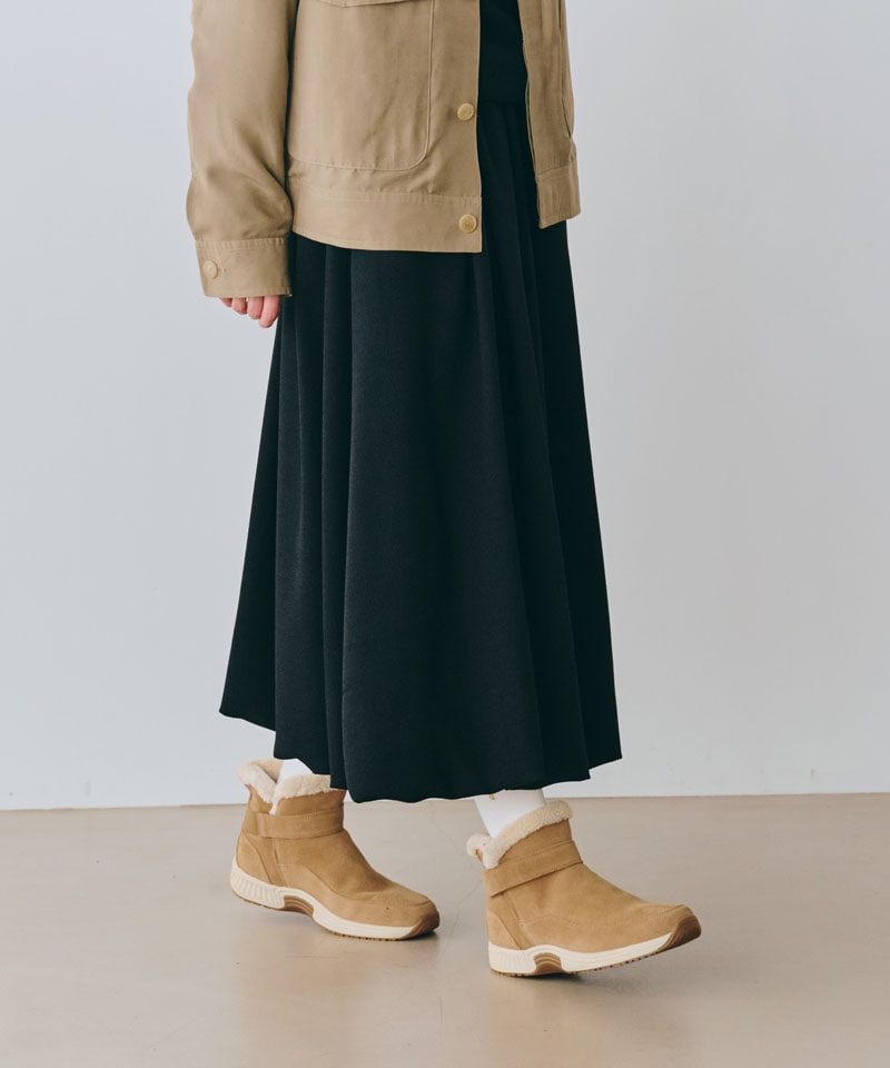 【オーソフィート】ブリス ミディアム/キャメル スエードレザー/ブーツ レディース