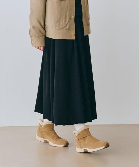 【オーソフィート】ブリス ミディアム/キャメル スエードレザー/ブーツ レディース[伝票入]