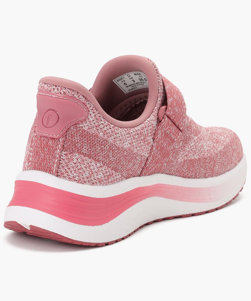 【オーソフィート】ナヤ ワイド/レッド テキスタイル/シューズ レディース詳細画像3