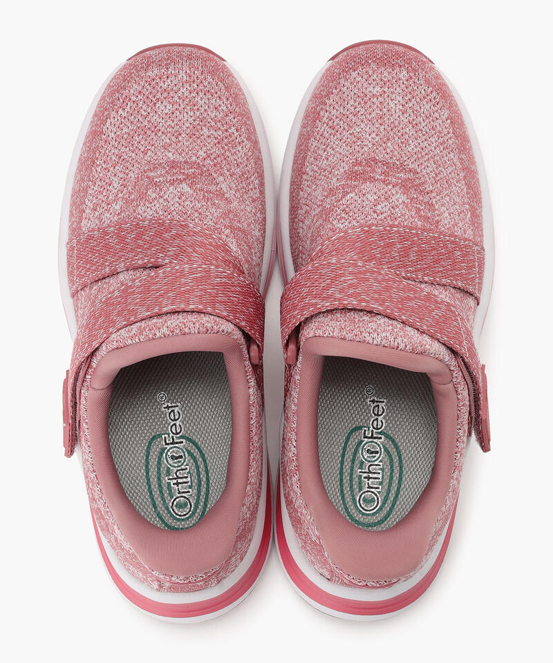 【オーソフィート】ナヤ ワイド/レッド テキスタイル/シューズ レディース詳細画像6