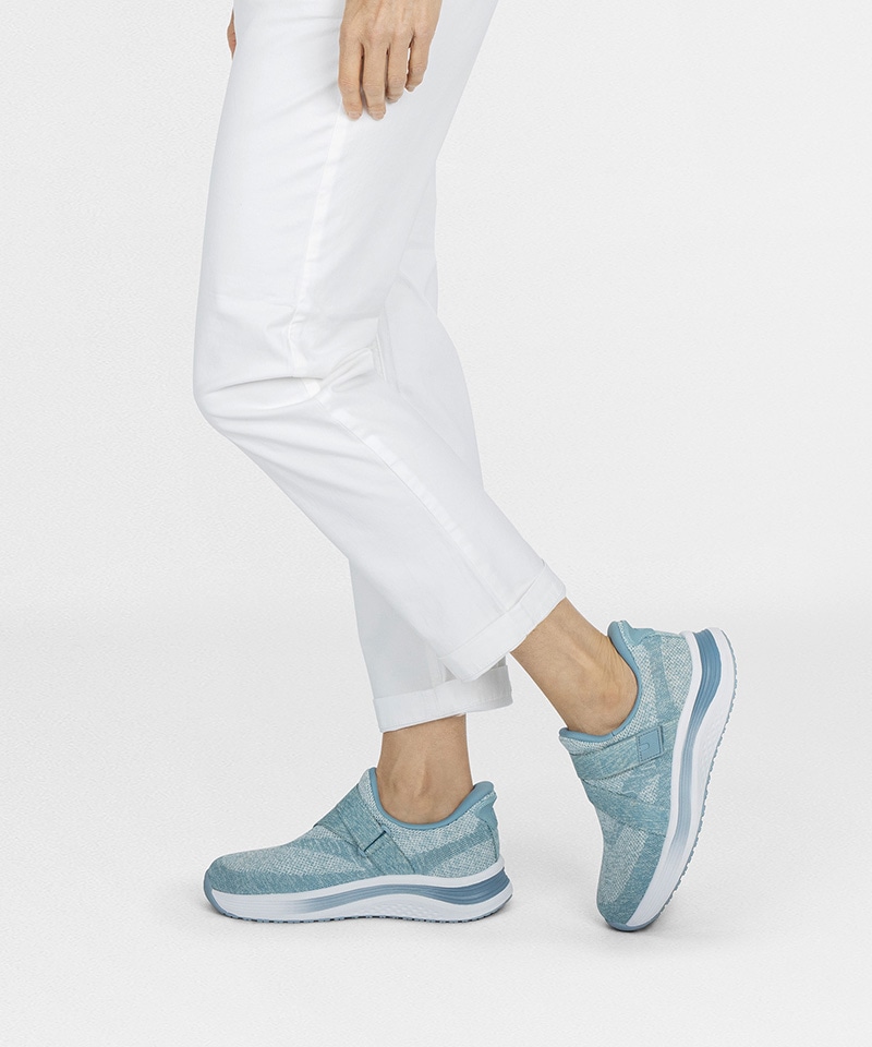 【オーソフィート】ナヤ ミディアム/ブルー テキスタイル/シューズ レディース/Orthofeet詳細画像12