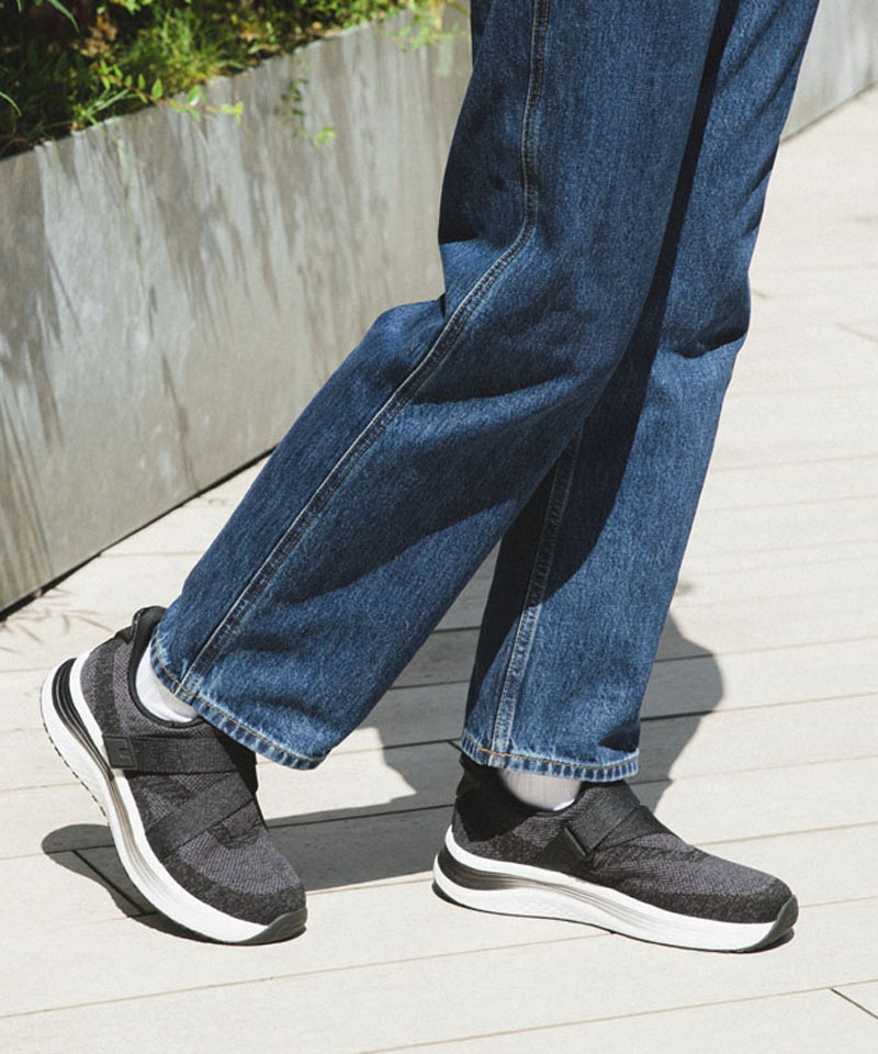 【オーソフィート】ナヤ ミディアム/ブラック テキスタイル/シューズ レディース/Orthofeet