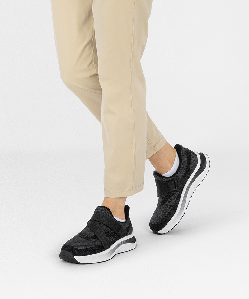 【オーソフィート】ナヤ ワイド/ブラック テキスタイル/シューズ レディース/Orthofeet詳細画像13