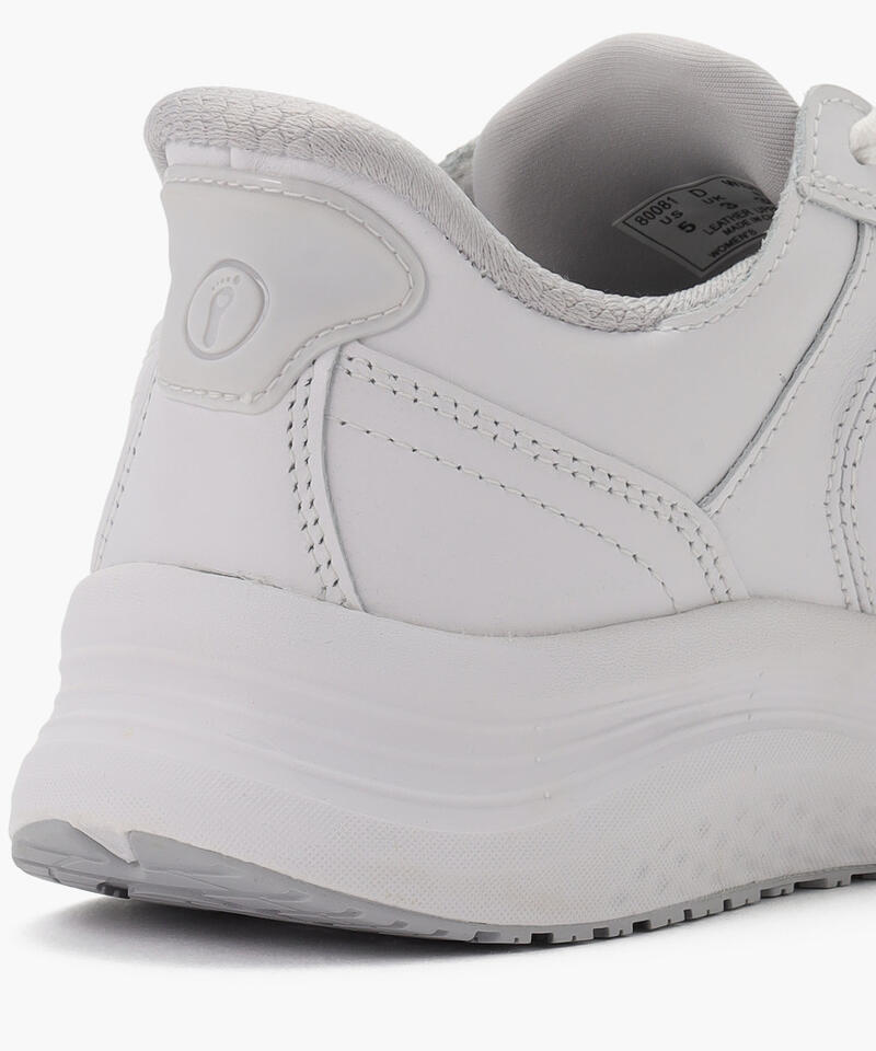 【オーソフィート】ローム ワイド/ホワイト ナチュラルレザー/シューズ レディース詳細画像5