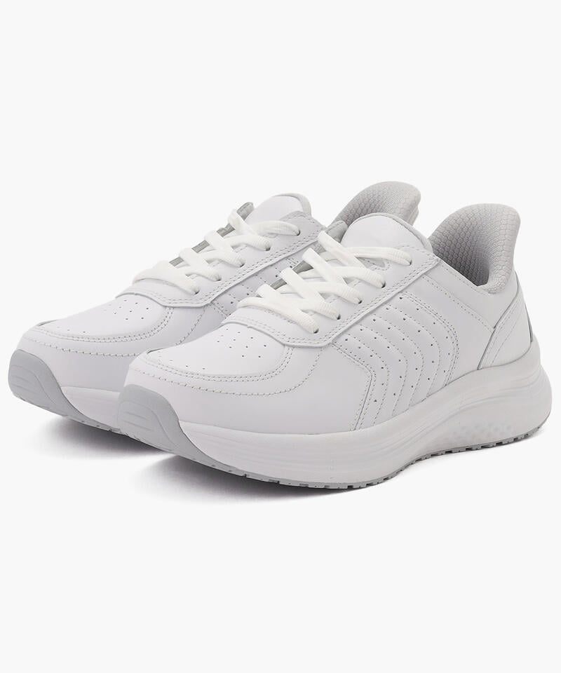 【オーソフィート】ローム ワイド/ホワイト ナチュラルレザー/シューズ レディース詳細画像7