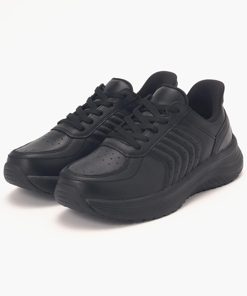 【オーソフィート】ローム ミディアム/ブラック ナチュラルレザー/シューズ レディース