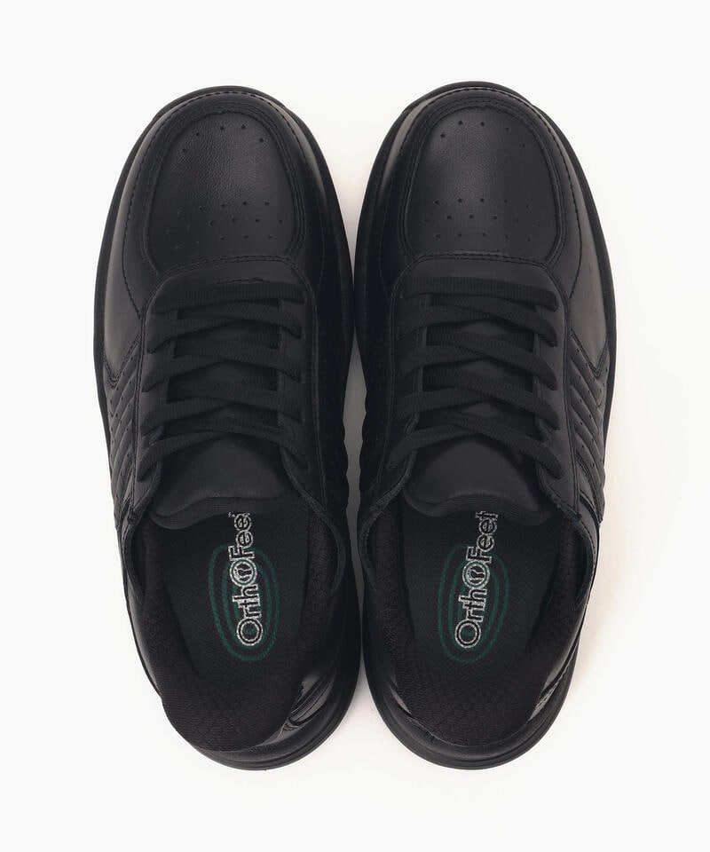 【オーソフィート】ローム ワイド/ブラック ナチュラルレザー/シューズ レディース詳細画像6