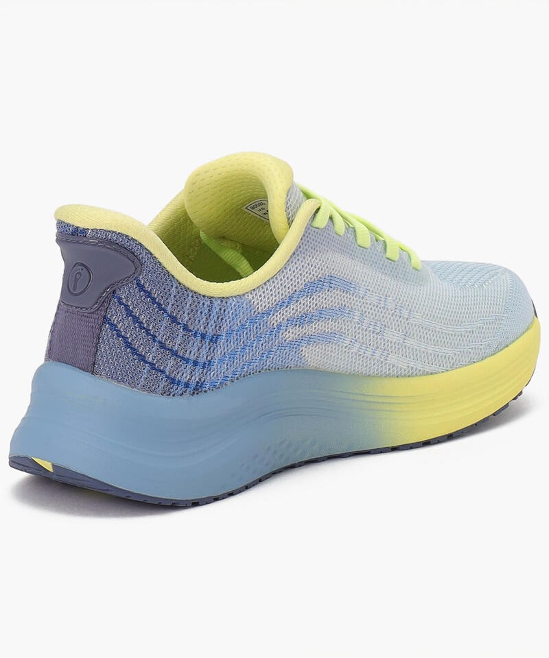 【オーソフィート】ニラ ミディアム/ブルー イエロー テキスタイル/シューズ レディース詳細画像3