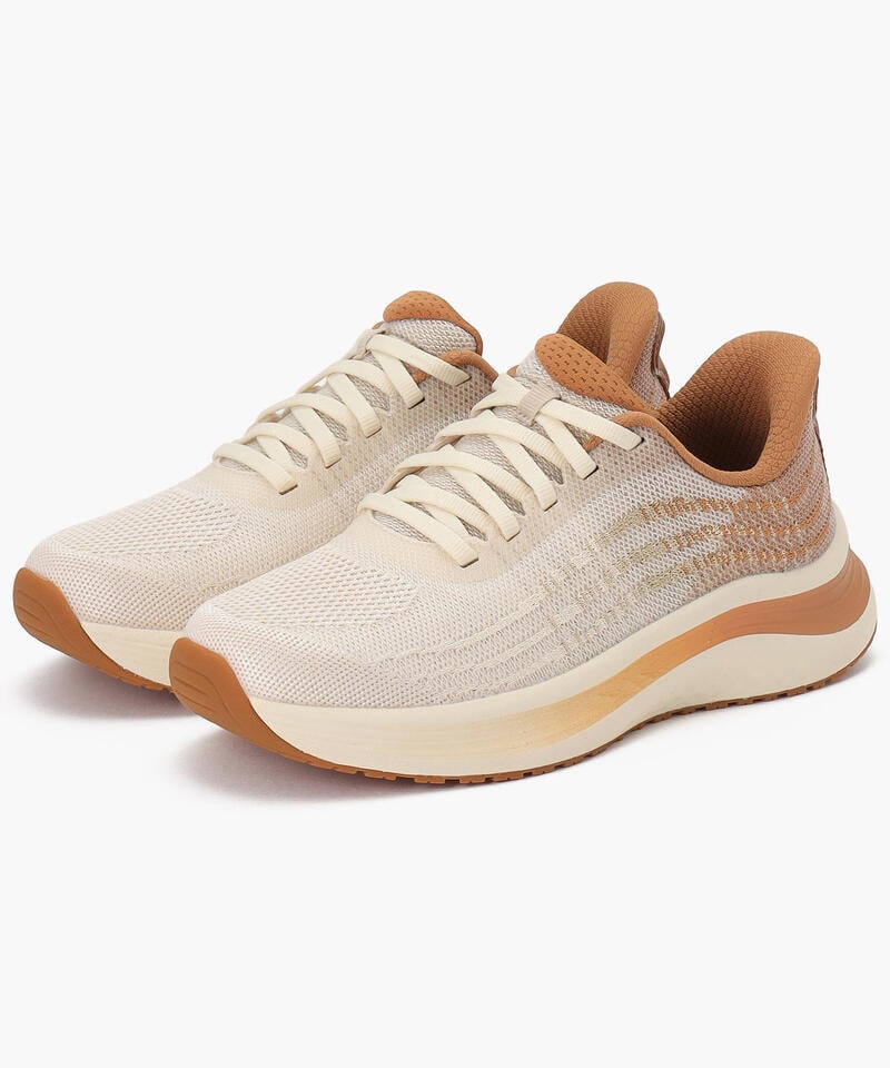 【オーソフィート】ニラ ミディアム/カッパー ゴールドウェーブ テキスタイル/シューズ レディース