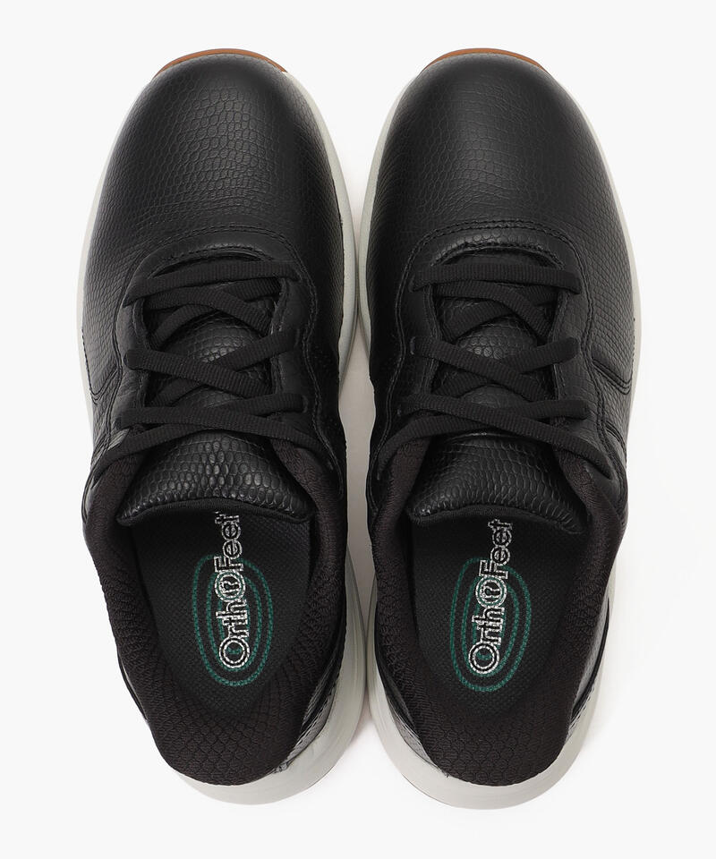 【オーソフィート】ストライド ワイド/ブラック ナチュラルレザー/シューズ レディース詳細画像6