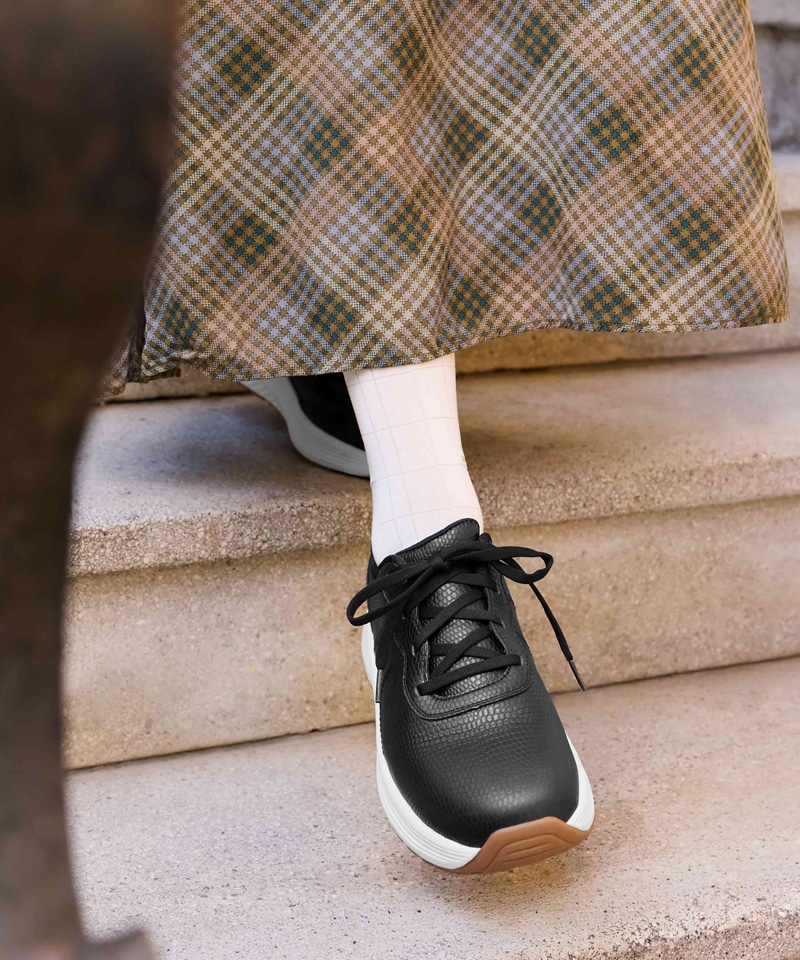 【オーソフィート】ストライド ワイド/ブラック ナチュラルレザー/シューズ レディース詳細画像14