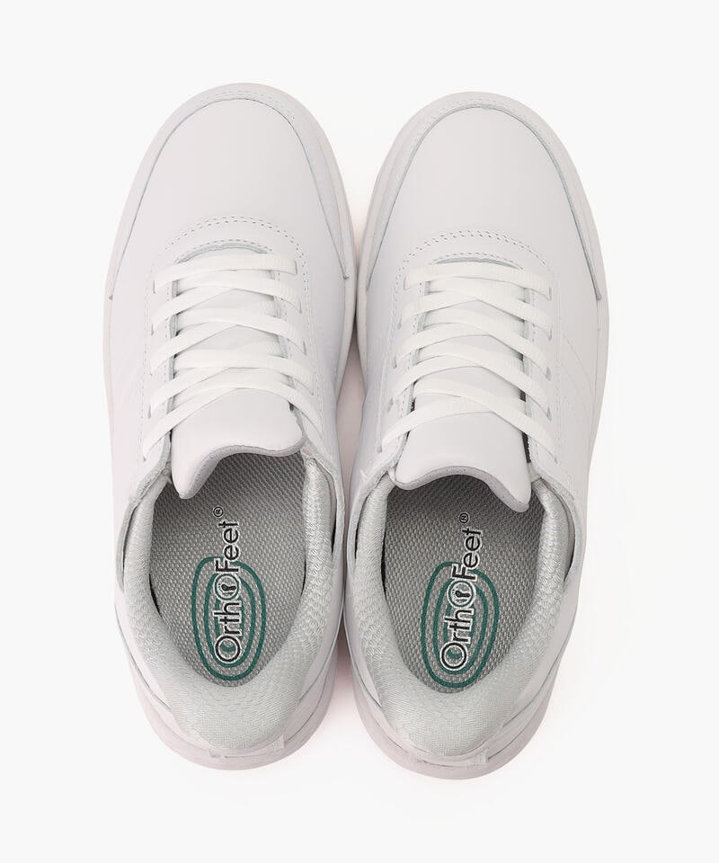 【オーソフィート】ワンダー ミディアム/ホワイト ナチュラルレザー/シューズ レディース詳細画像6