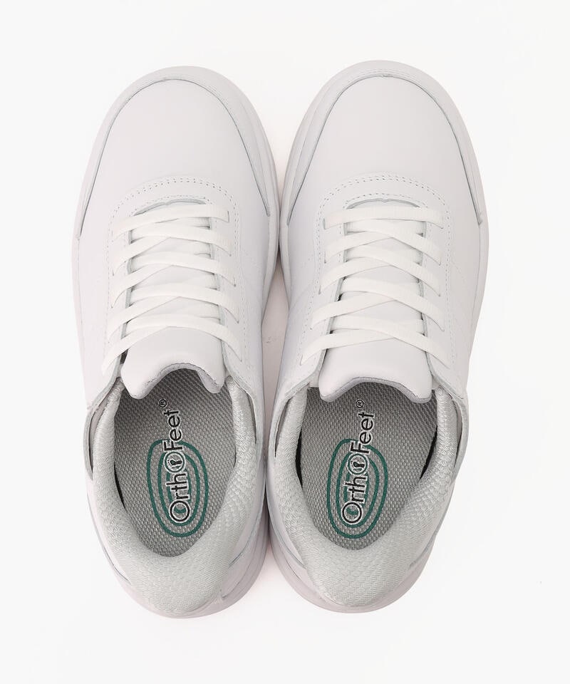 【オーソフィート】ワンダー ワイド/ホワイト ナチュラルレザー/シューズ レディース詳細画像6