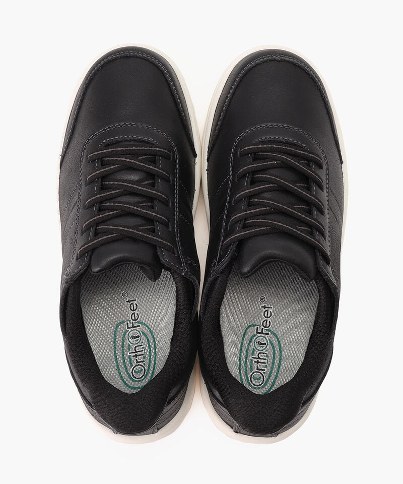 【オーソフィート】ワンダー ミディアム/ブラック ナチュラルレザー/シューズ レディース詳細画像6