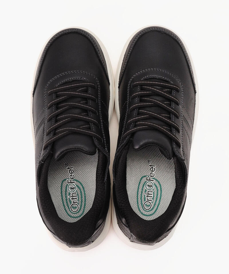 【オーソフィート】ワンダー ワイド/ブラック ナチュラルレザー/シューズ レディース詳細画像6