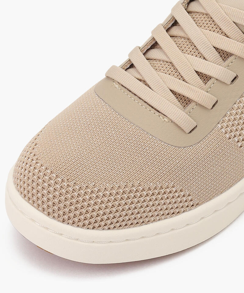 【オーソフィート】ワンダー ミディアム/ベージュ ニット テキスタイル/シューズ レディース詳細画像4