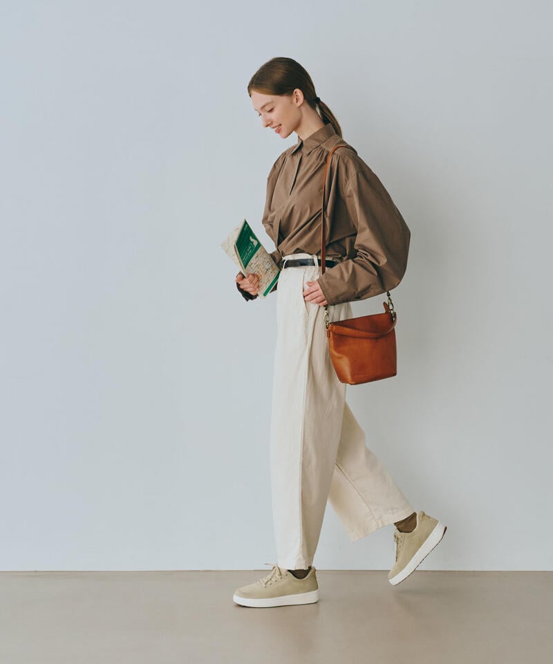 【オーソフィート】ワンダー ミディアム/ベージュ ニット テキスタイル/シューズ レディース詳細画像11