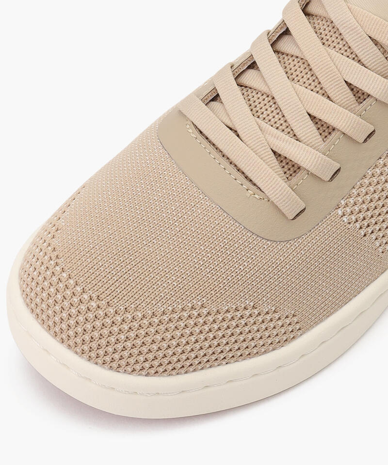 【オーソフィート】ワンダー ワイド/ベージュ ニット テキスタイル/シューズ レディース詳細画像4