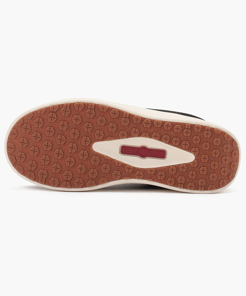 【オーソフィート】ワンダー ワイド/ブラック ニット テキスタイル/シューズ レディース詳細画像2