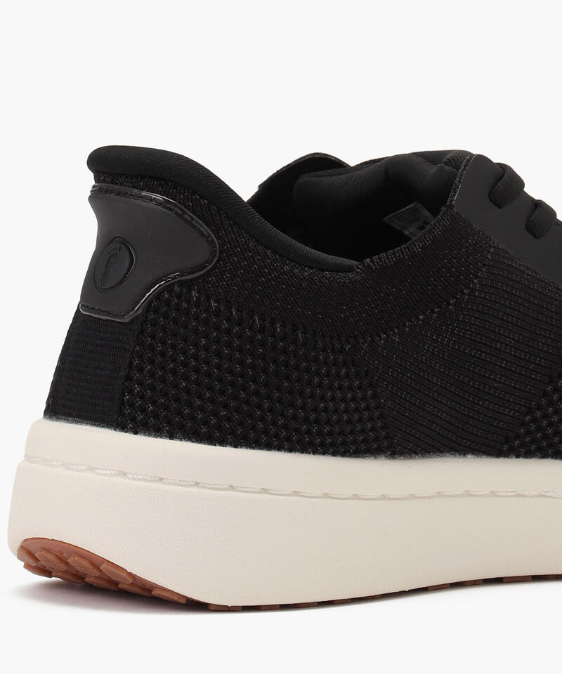 【オーソフィート】ワンダー ワイド/ブラック ニット テキスタイル/シューズ レディース詳細画像5