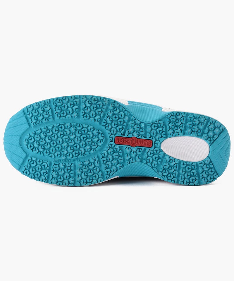 キタ ミディアム/グレー ターコイズ テキスタイル/シューズ レディース/KITA Medium詳細画像2