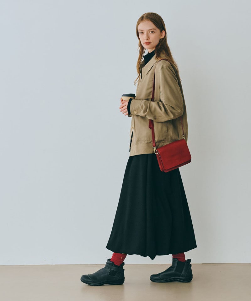 【オーソフィート】ブレア ミディアム/ブラック ナチュラルレザー/シューズ レディース詳細画像10