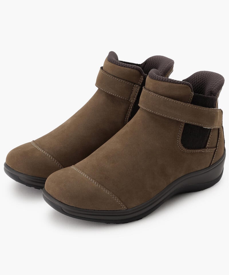 【オーソフィート】ブレア ワイド/マッシュルーム ヌバックレザー/シューズ レディース