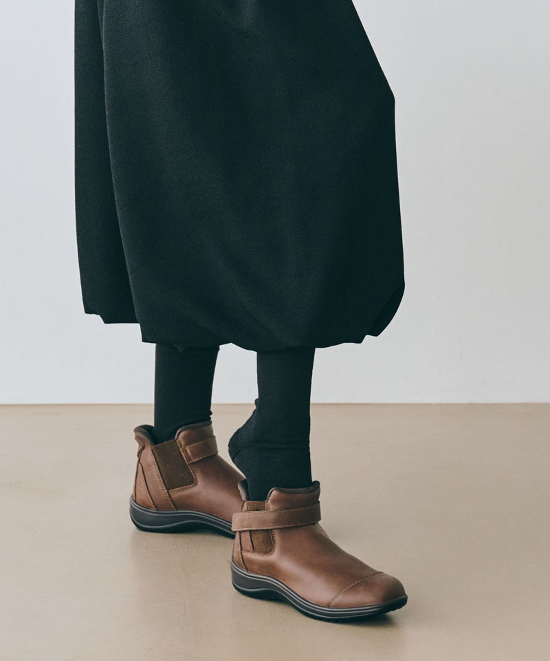 【オーソフィート】ブレア ワイド/チョコレート ナチュラルレザー/シューズ レディース詳細画像9