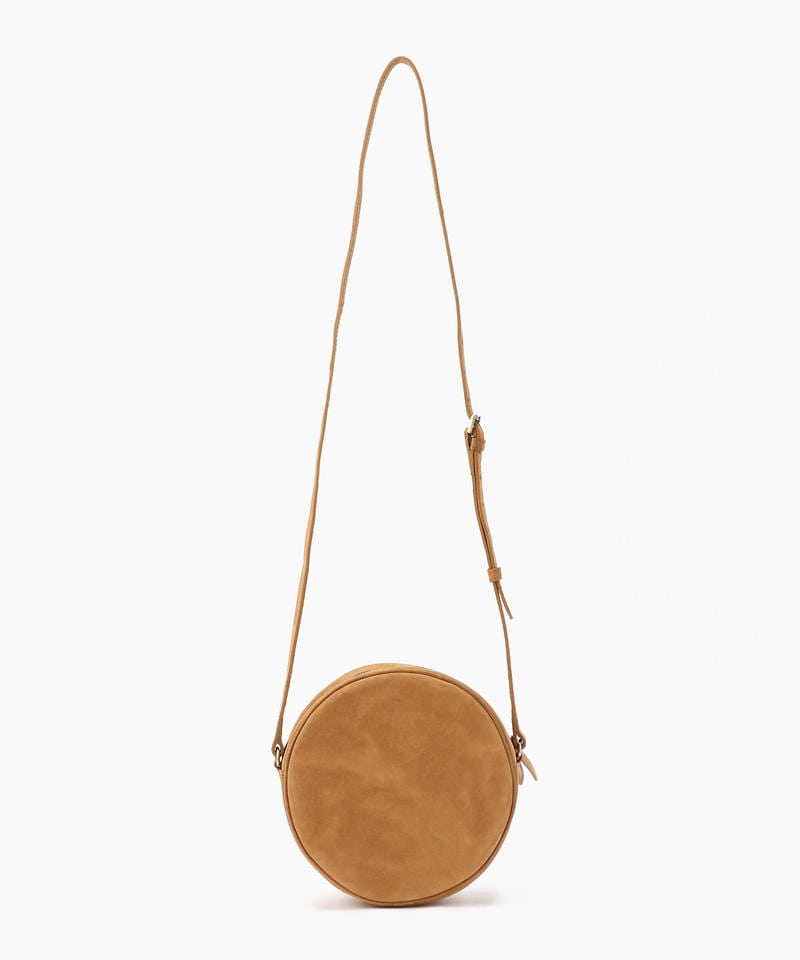 【オーマイバッグ】ルナ バッグ/キャメル ナチュラルレザー/ショルダーバッグ メンズ レディース詳細画像2