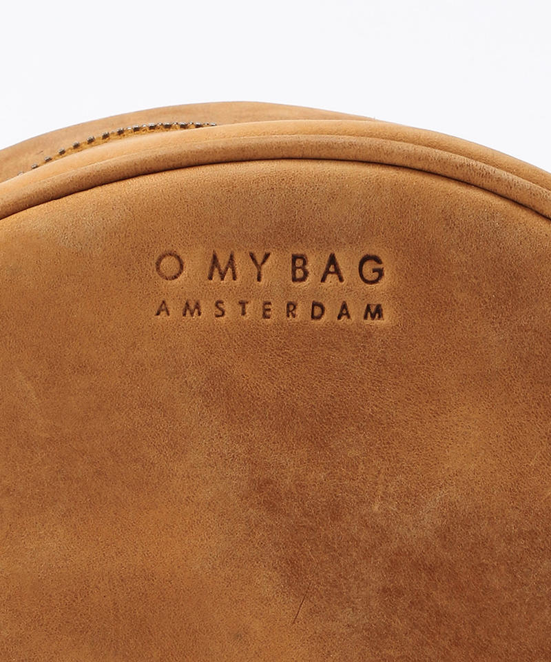 【オーマイバッグ】ルナ バッグ/キャメル ナチュラルレザー/ショルダーバッグ メンズ レディース詳細画像5