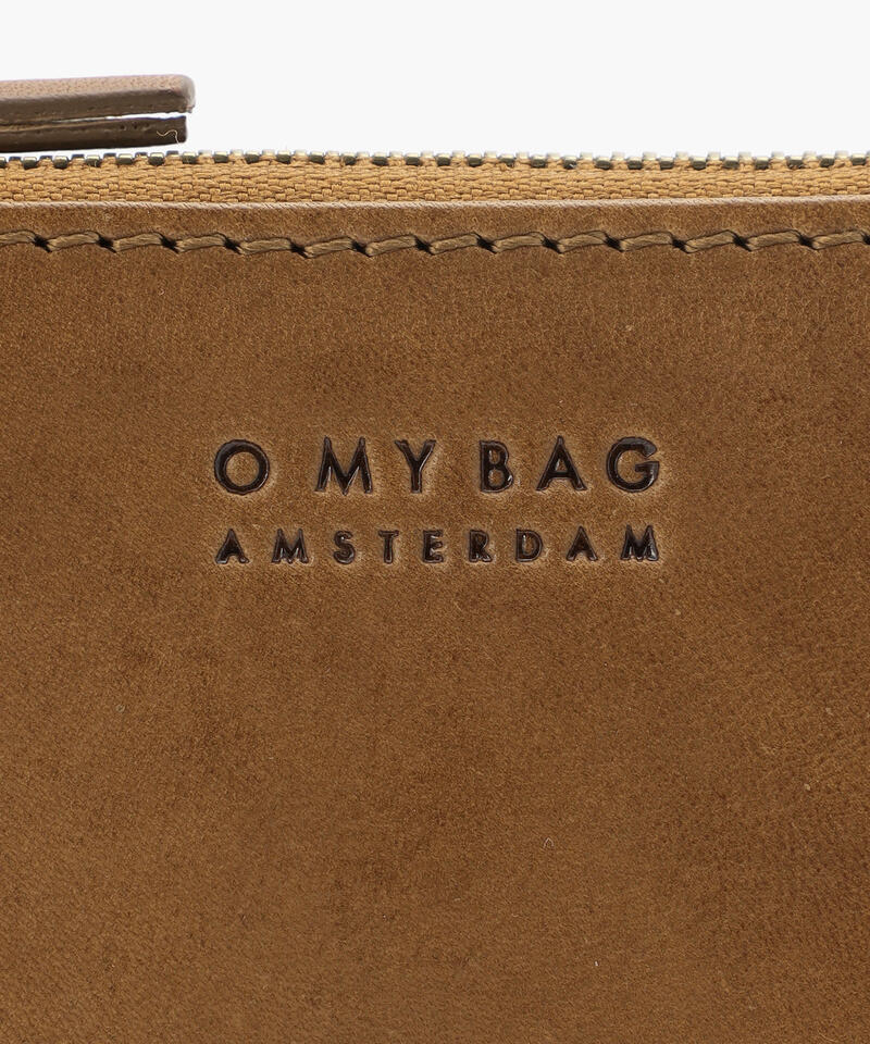 【オーマイバッグ】トラベルウォレット/エコクラシックキャメル/財布 メンズ レディース詳細画像3