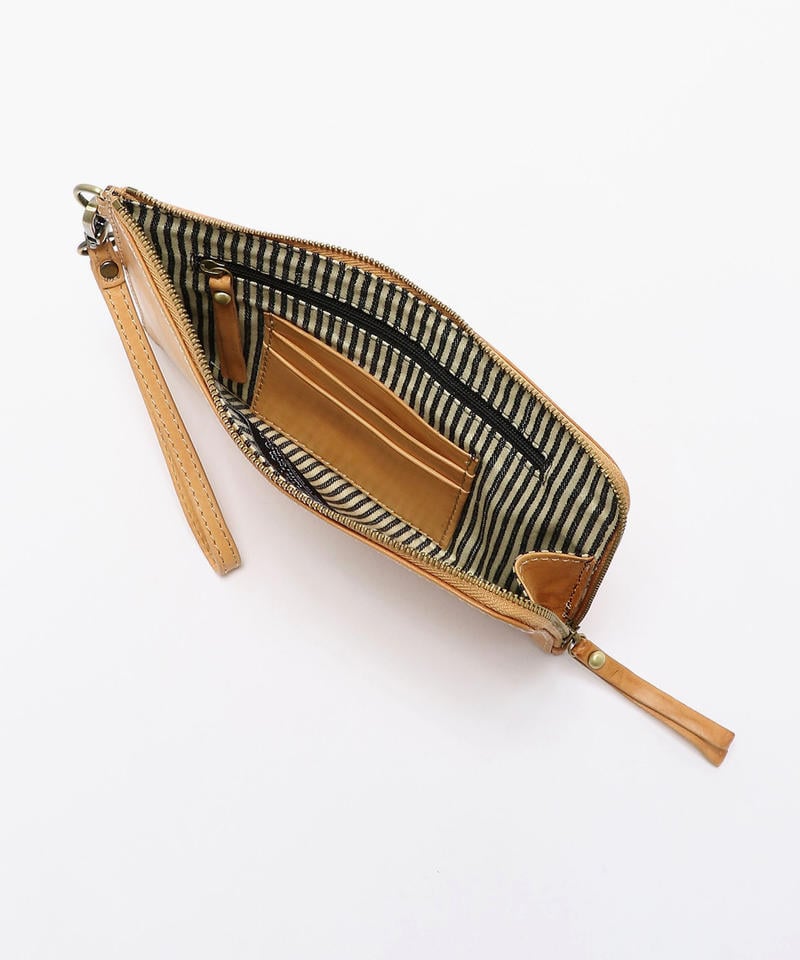 【オーマイバッグ】トラベルウォレット/ナチュラル ナチュラルレザー/財布 メンズ レディース詳細画像5