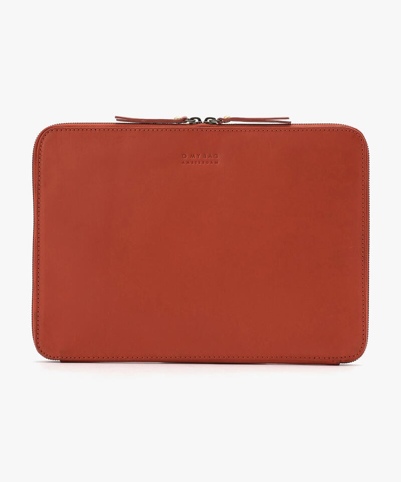 【オーマイバッグ】ジッパー ラップトップスリーブ13/クラシックレッド/メンズ レディース